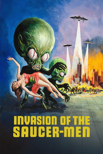 Poster for Invasion of the Saucer Men