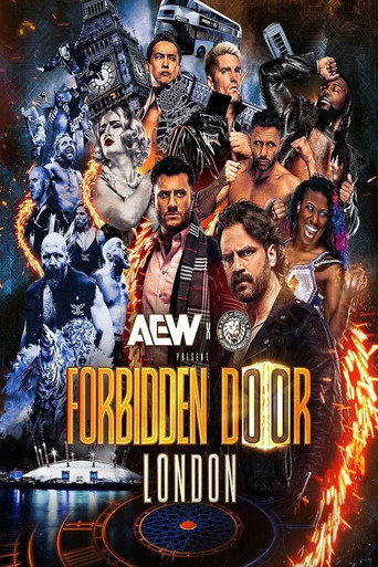 Poster for AEW x NJPW: Forbidden Door 2025