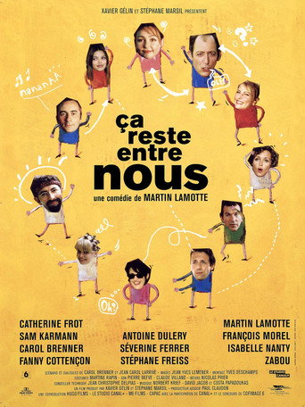 Poster for Ça reste entre nous