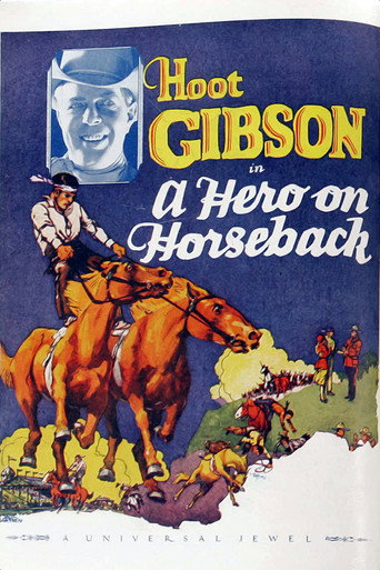 Poster for A Hero on Horseback