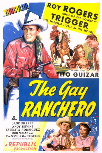 Poster for The Gay Ranchero
