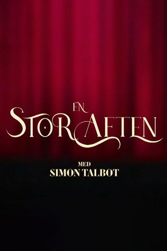 Poster for En stor aften med Simon Talbot