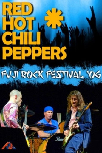 Poster for Red Hot Chili Peppers - Live at Fuji Rock Festival
