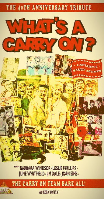 Poster for What's a Carry On?