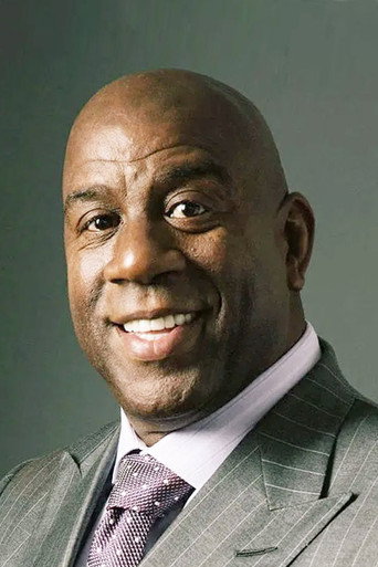 Portrait of Magic Johnson