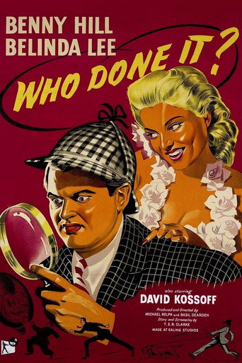 Poster for Who Done It?