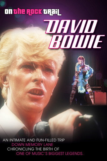 Poster for David Bowie: On the Rock Trail