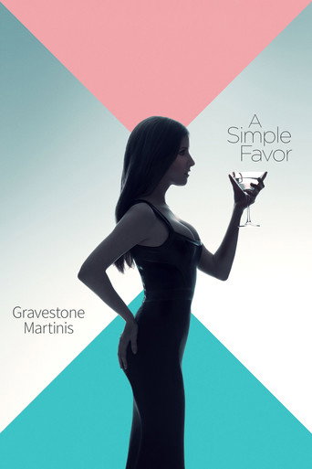 Poster for A Simple Favor: Gravestone Martinis