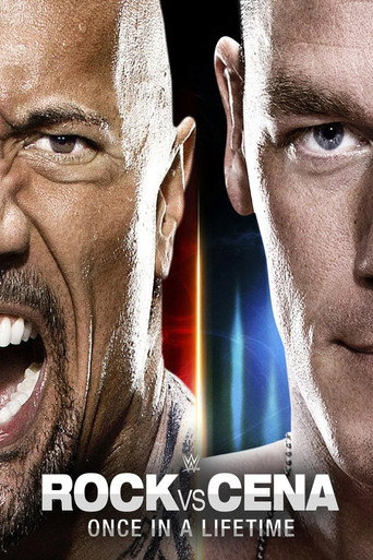 Poster for The Rock vs. John Cena: Once in a Lifetime
