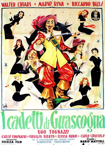 Poster for I cadetti di Guascogna