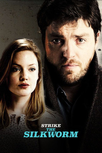 The poster for The Silkworm