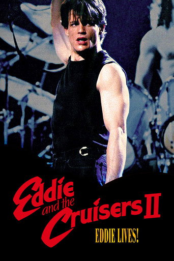 Poster for Eddie and the Cruisers II: Eddie Lives!