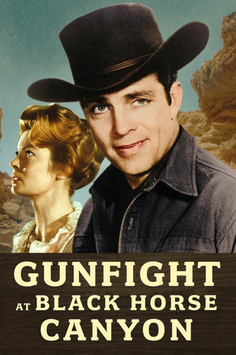 Poster for Gunfight at Black Horses Canyon