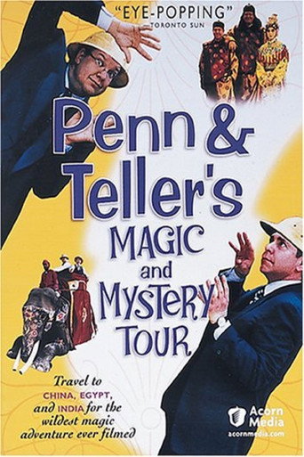 Poster for Penn & Teller's Magic & Mystery Tour