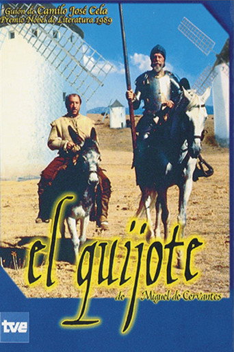 Poster for El Quijote de Miguel de Cervantes