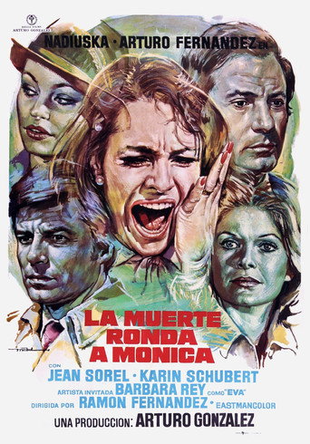Poster for Death Haunts Monica