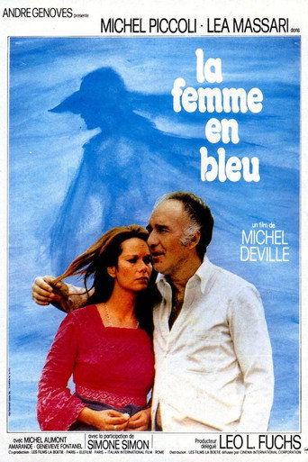 Poster for The Woman in Blue