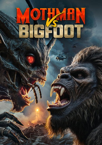 Poster for Mothman Vs Bigfoot