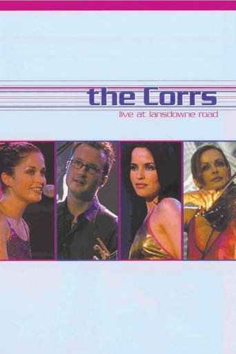 Poster for The Corrs: Live at Lansdowne Road