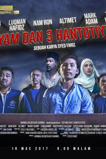Poster for Hisyam dan 3 Hantutiyers