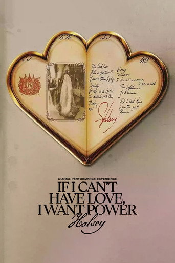 Poster for Halsey: If I Can't Have Love, I Want Power - Global Performance Experience