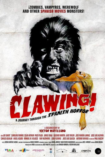 Poster for Clawing! A Journey Through the Spanish Horror