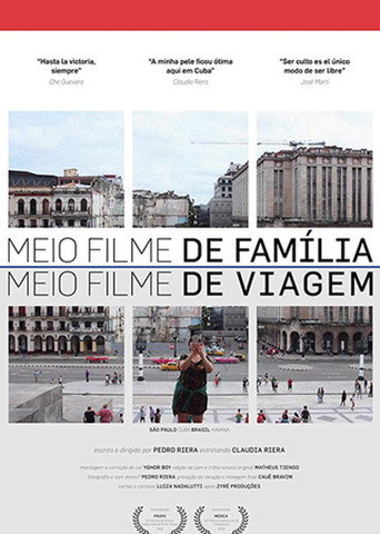 Poster for Meio Filme de Família. Meio Filme de Viagem
