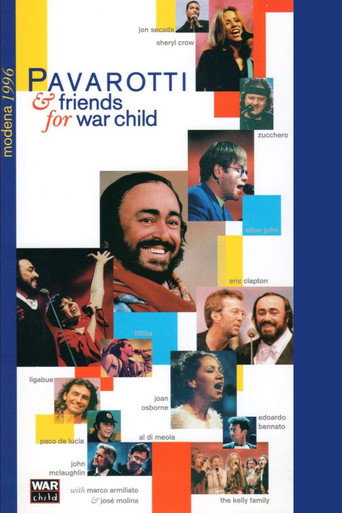 Poster for Pavarotti & Friends 4 - For War Child