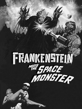 Poster for Frankenstein Meets the Space Monster
