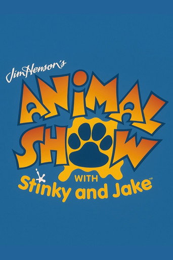 Poster for Jim Henson's Animal Show with Stinky and Jake