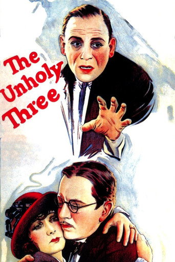 Poster for The Unholy Three