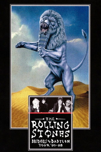 Poster for The Rolling Stones: Bridges to Babylon Tour '97-98