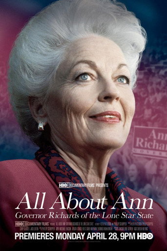 Poster for All About Ann: Governor Richards of the Lone Star State