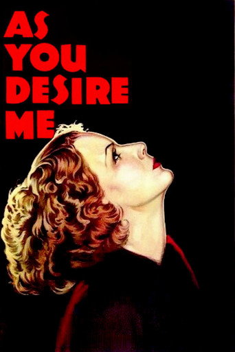 Poster for As You Desire Me