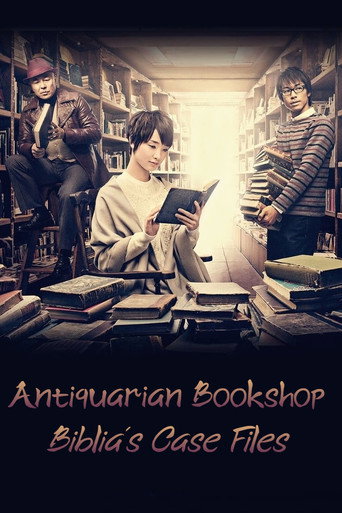 Poster for Antiquarian Bookshop Biblia's Case Files