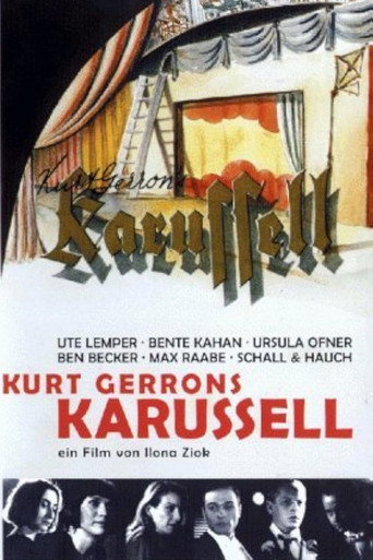 Poster for Kurt Gerrons Karussell
