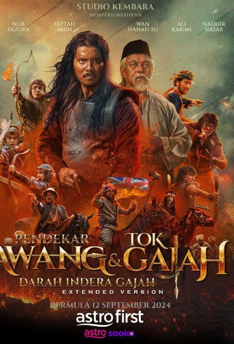 Poster for Pendekar Awang & Tok Gajah: Darah Indera Gajah