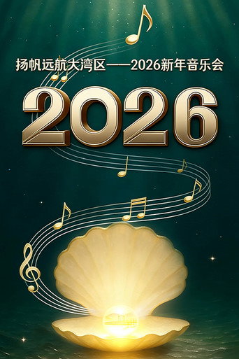 Poster for 扬帆远航大湾区——2026新年音乐会