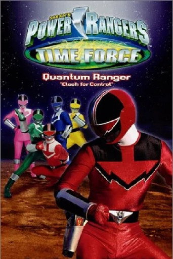Poster for Power Rangers Time Force: Quantum Ranger - Clash for Control