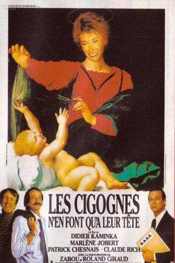 Poster for Les cigognes n'en font qu'à leur tête