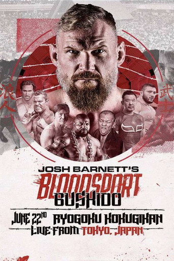 Poster for Josh Barnett's Bloodsport Bushido