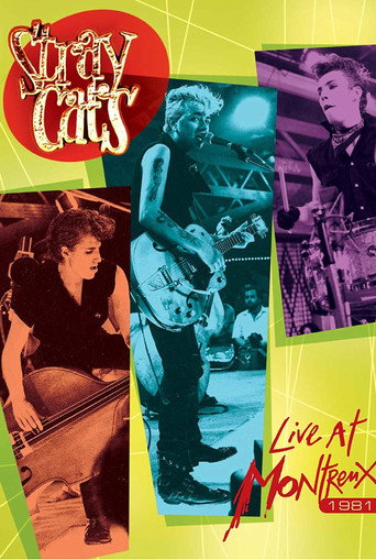 Poster for Stray Cats: Live at Montreux 1981