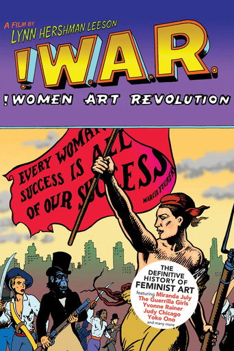 Poster for !W.A.R.: !Women Art Revolution
