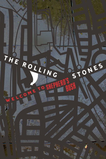 Poster for The Rolling Stones - Welcome to Shepherd's Bush
