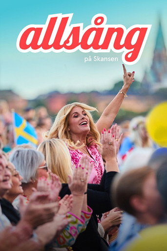 Poster for Allsång på Skansen