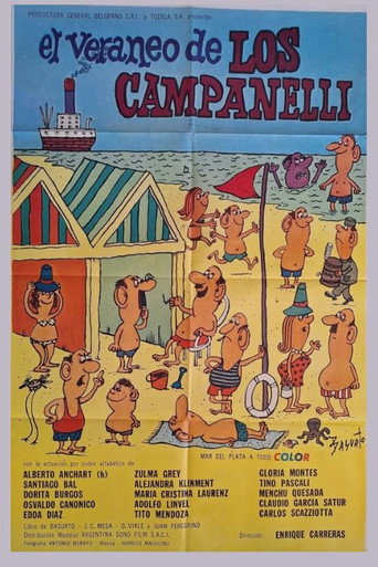 Poster for El veraneo de los Campanelli