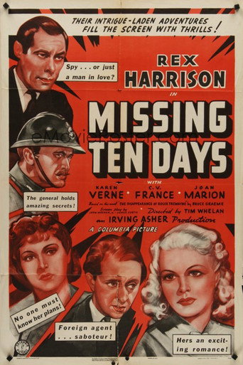 Poster for Ten Days in Paris