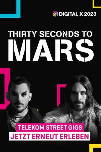 Poster for 30 Seconds to Mars | Digital X 2023