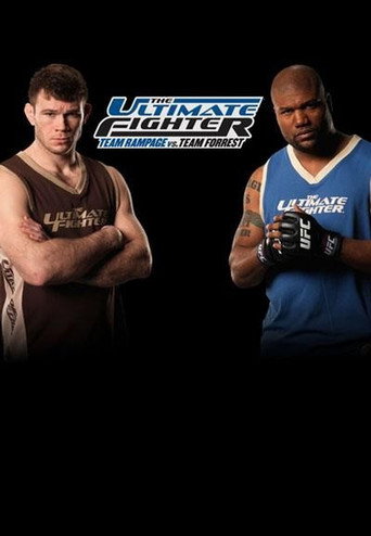 The poster for Team Rampage vs. Team Forrest