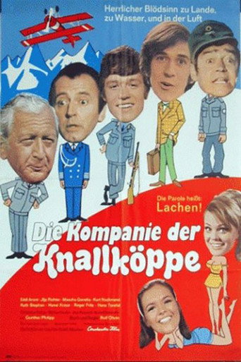 Poster for Die Kompanie der Knallköppe
